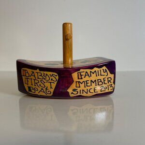 Worlds Greatest Bath Boats BABYS FIRST BOAT 2013 Dana McDill Handmade Wood Toy
